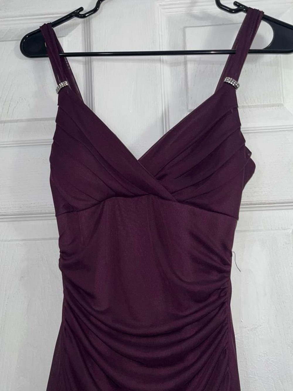 Ruby Rox Sleeveless V-Neck Camisole in Plum